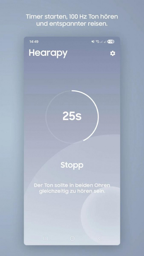 Aplikace Hearapy Aplikace Hearapy