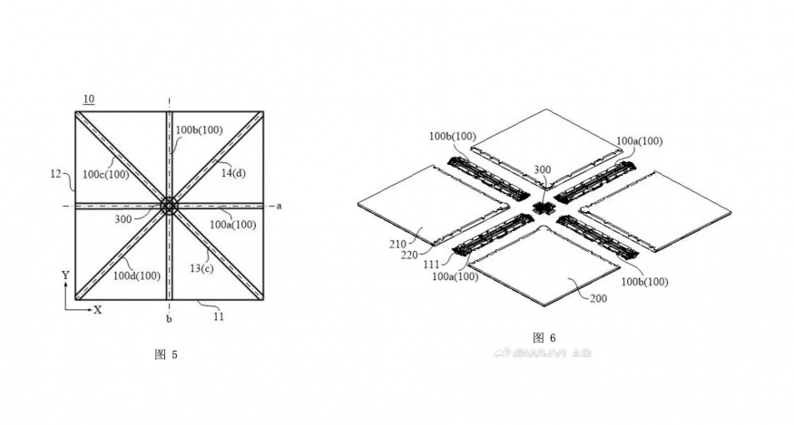 Patent Honoru na čtyřnásobnou skládačku Patent Honoru na čtyřnásobnou skládačku