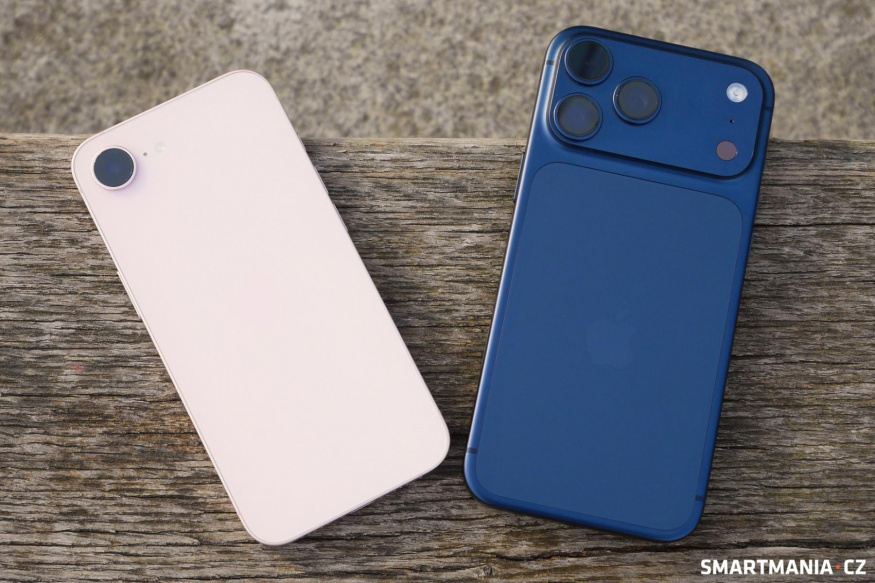 iPhone 17e vedle svého zkušenějšího bratra (17 Pro) iPhone 17e vedle svého zkušenějšího bratra (17 Pro)