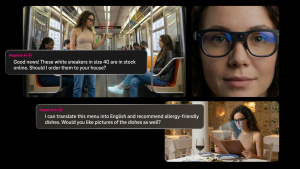 Chytré brýle s Magenta AI Chytré brýle s Magenta AI