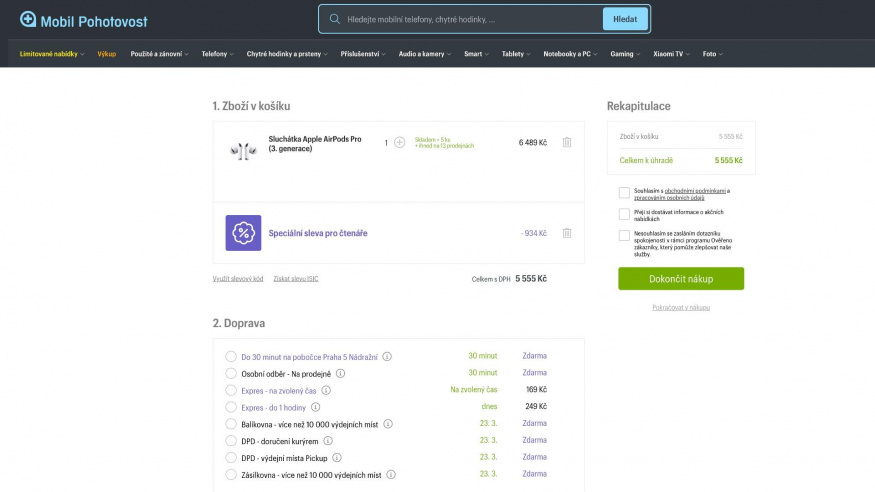 Sleva na AirPods 3 Pro od Mobil Pohotovosti Sleva na AirPods 3 Pro od Mobil Pohotovosti