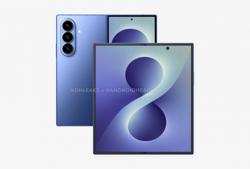 Samsung Galaxy Z Fold 8 render Samsung Galaxy Z Fold 8 render