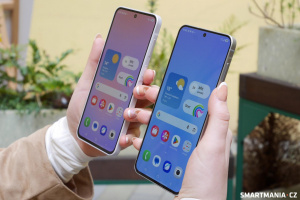 Vlevo Galaxy A37, vpravo Galaxy A57 Vlevo Galaxy A37, vpravo Galaxy A57