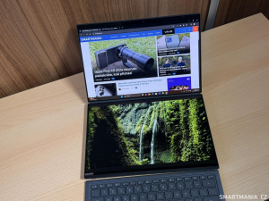 Asus Zenbook Duo aktivace druhého displeje