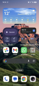 Hlavní obrazovka Oppo Find X9 Ultra (screenshot)