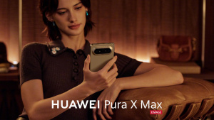 Huawei Pura X Max na tiskovém snímku