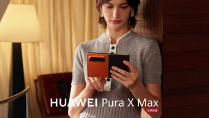 Huawei Pura X Max na tiskovém snímku