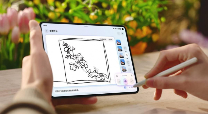Vnitřní displej Huawei Pura X Max