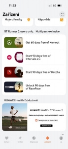 Aplikace Huawei Watch Gt Runner 2 Aplikace Huawei Watch Gt Runner 2