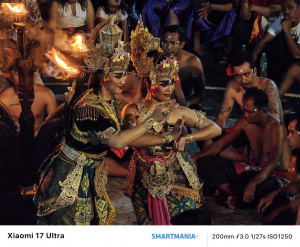 Kecak Dance, 8,6× zoom Kecak Dance, 8,6× zoom
