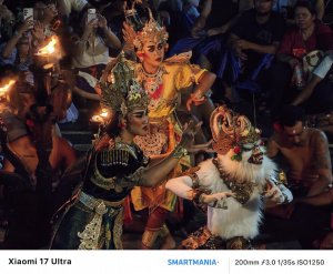 Kecak Dance, 8,6× zoom Kecak Dance, 8,6× zoom