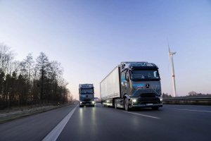 Elektrický nákladní vůz Mercedes Eactros 600