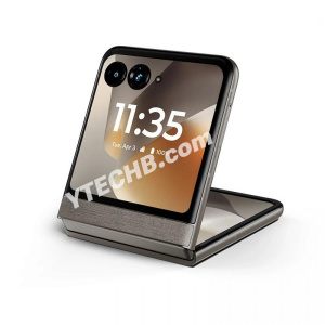 Motorola Razr 70 v šedé barvě
