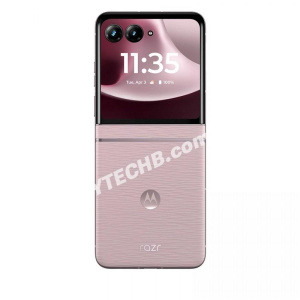 Motorola Razr 70 v růžové barvě