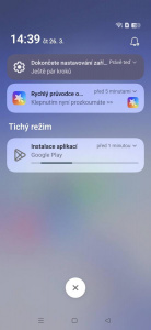 Notifikace bez přepínačů