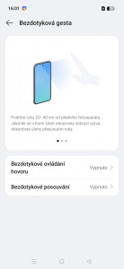 Bezdotykové ovládání se může hodit třeba do auta