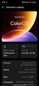 Screenshot z ColorOS 16