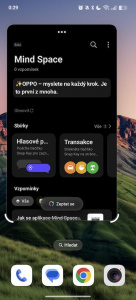 Screenshot z ColorOS 16