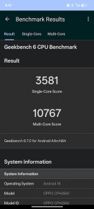 Oppo Find X9 a výsledky benchmarku