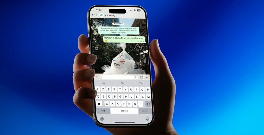 Aplikace WhatsApp na chytrém telefonu (ilustrační obrázek) Aplikace WhatsApp na chytrém telefonu (ilustrační obrázek)