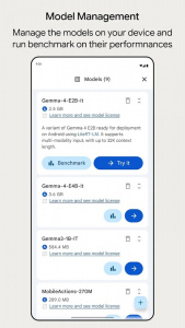 Google AI Edge Gallery Google AI Edge Gallery
