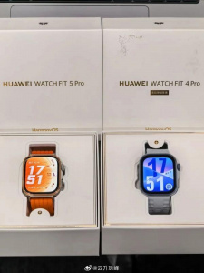 Uniklé snímky Huawei Watch Fit 5 Pro
