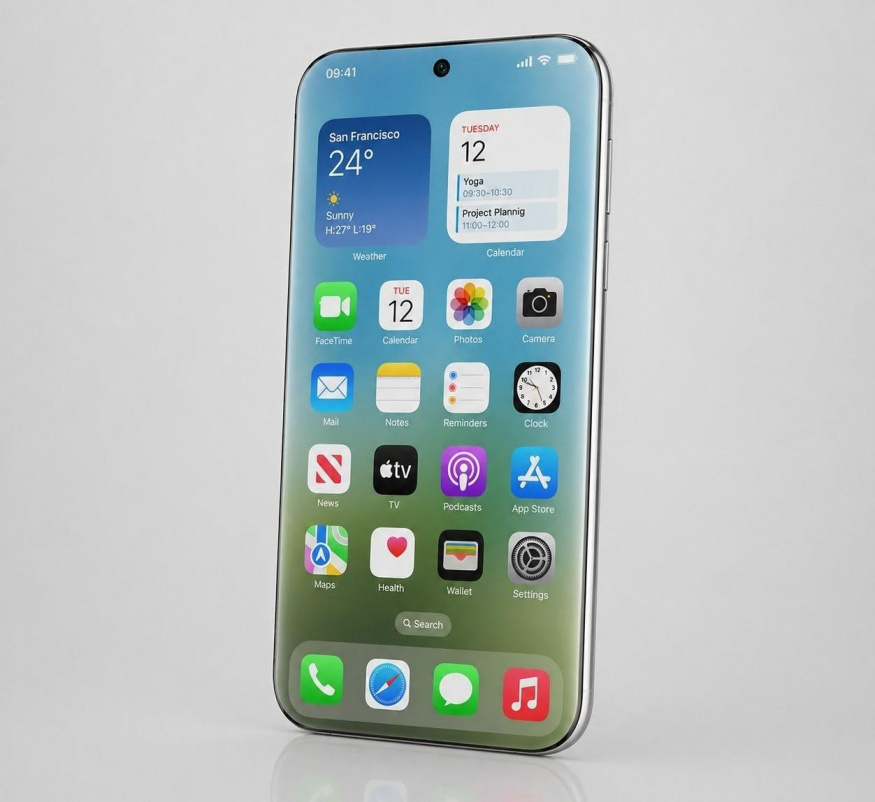 Nejnovější render výročního iPhonu