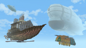 Minecraft Create Aeronautics 1