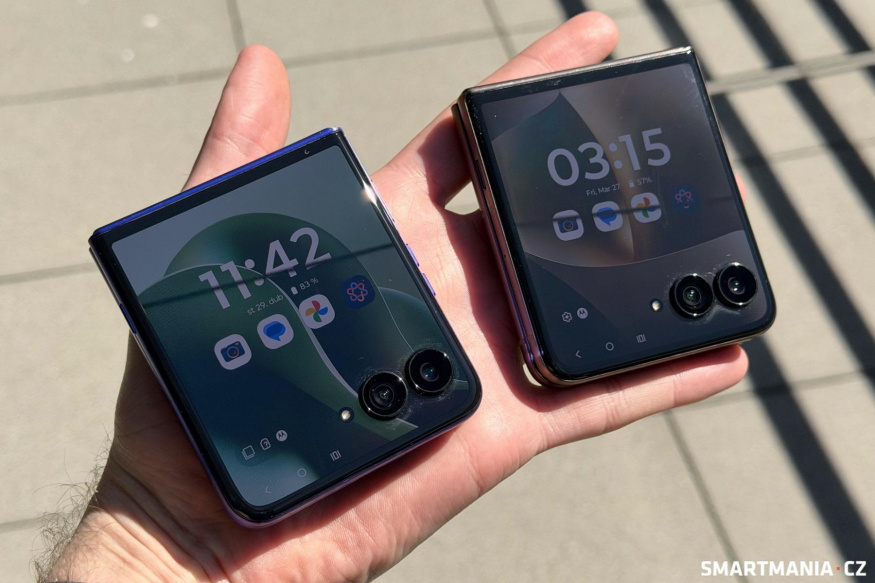 Motorola Razr 70 Ultra v obou barevných variantách
