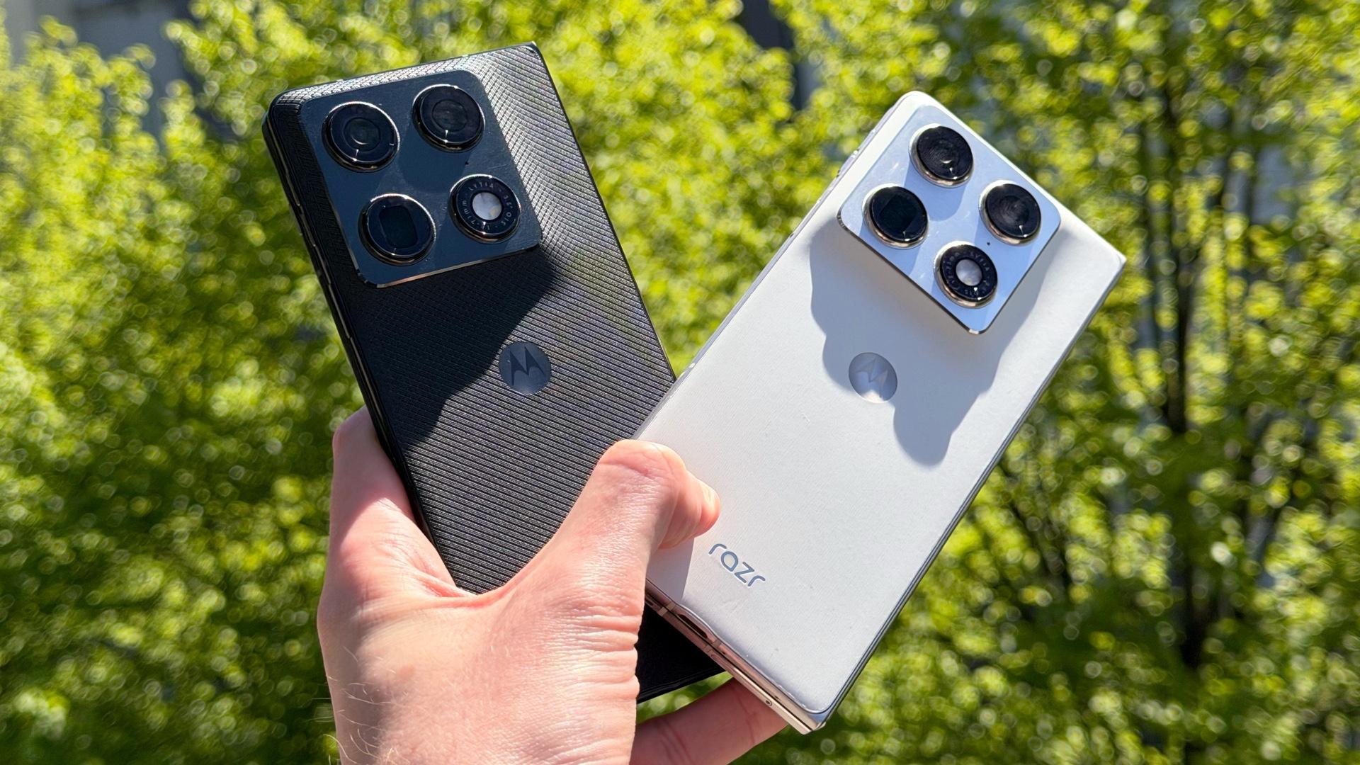 Motorola Razr Fold ve dvou barvách