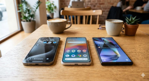 Pixel, iPhone a Samsung