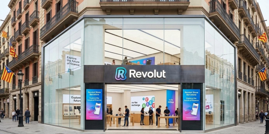 Revolut otevře svou první kamennou prodejnu