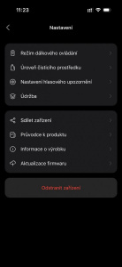 Aplikace Roborock Aplikace Roborock