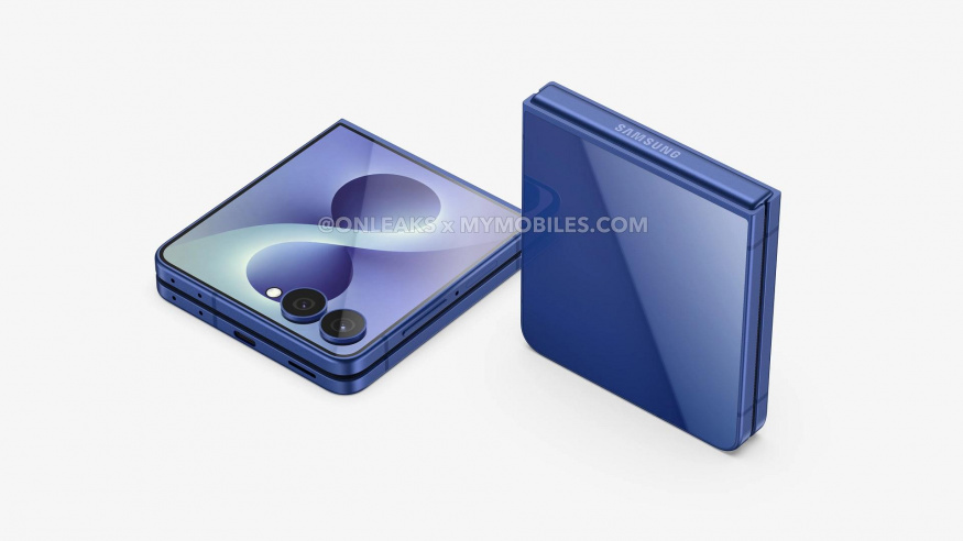 Samsung Galaxy Z Flip 8 na neoficiální CAD renderu Samsung Galaxy Z Flip 8 na neoficiální CAD renderu