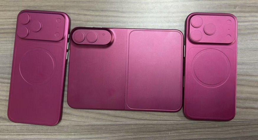 Nové makety skládacího iPhonu a modelů 18 Pro a Pro Max