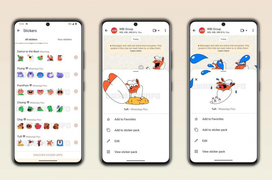 Samolepky ve službě WhatsApp Samolepky ve službě WhatsApp