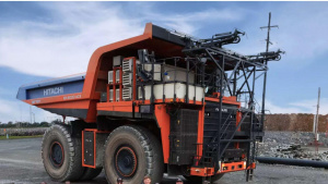 Bateriový sklápěč od Hitachi