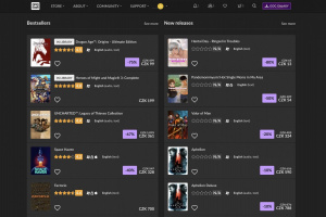 GOG nasazuje podporu pro českou měnu GOG nasazuje podporu pro českou měnu