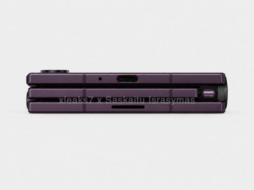 Neoficiální render Galaxy Z TriFold 2