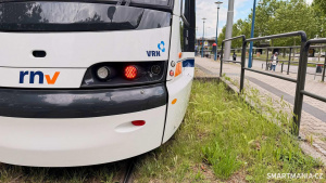 Tramvaj a depo Škoda Group v německém Mannheimu na akci Autonomy Day Mannheim Tramvaj a depo Škoda Group v německém Mannheimu na akci Autonomy Day Mannheim