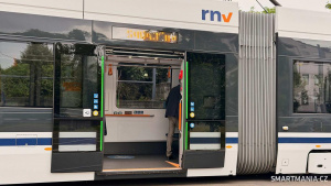 Tramvaj a depo Škoda Group v německém Mannheimu na akci Autonomy Day Mannheim Tramvaj a depo Škoda Group v německém Mannheimu na akci Autonomy Day Mannheim