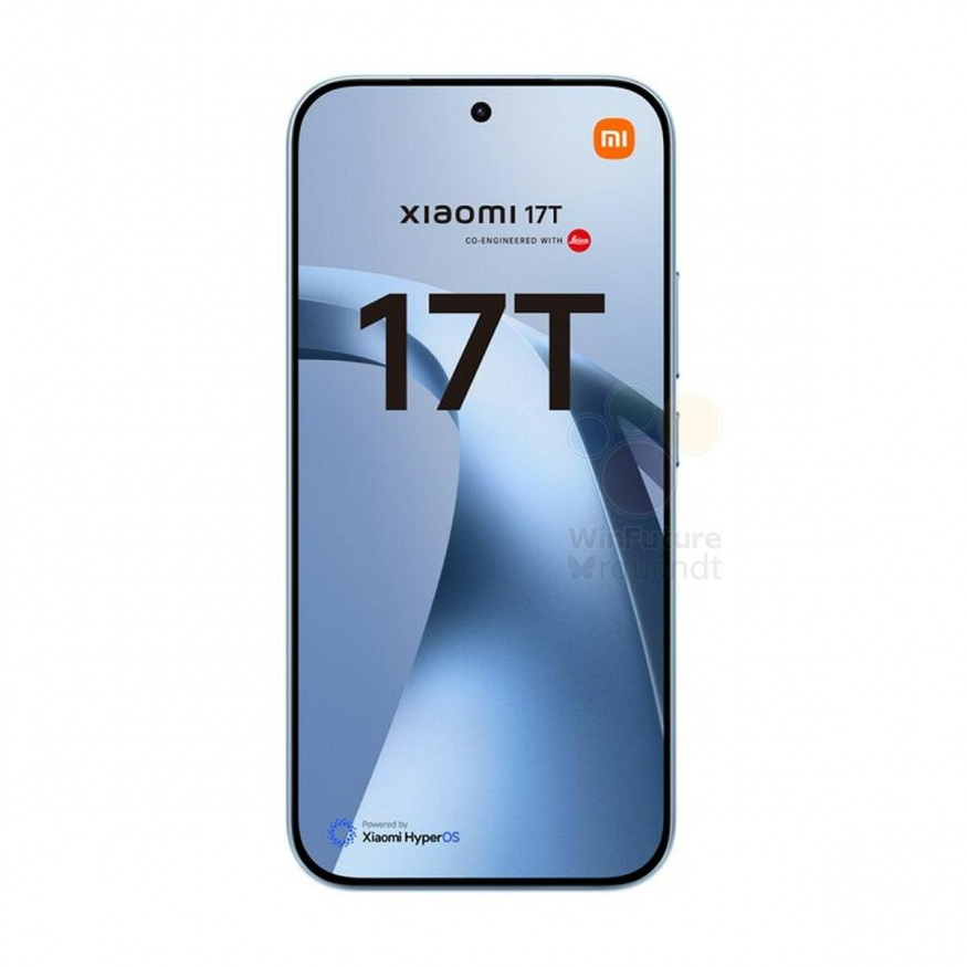 Xiaomi 17T v modré barvě