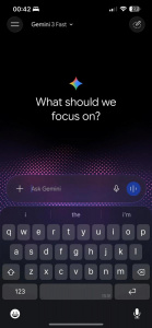 Redesign aplikace Gemini