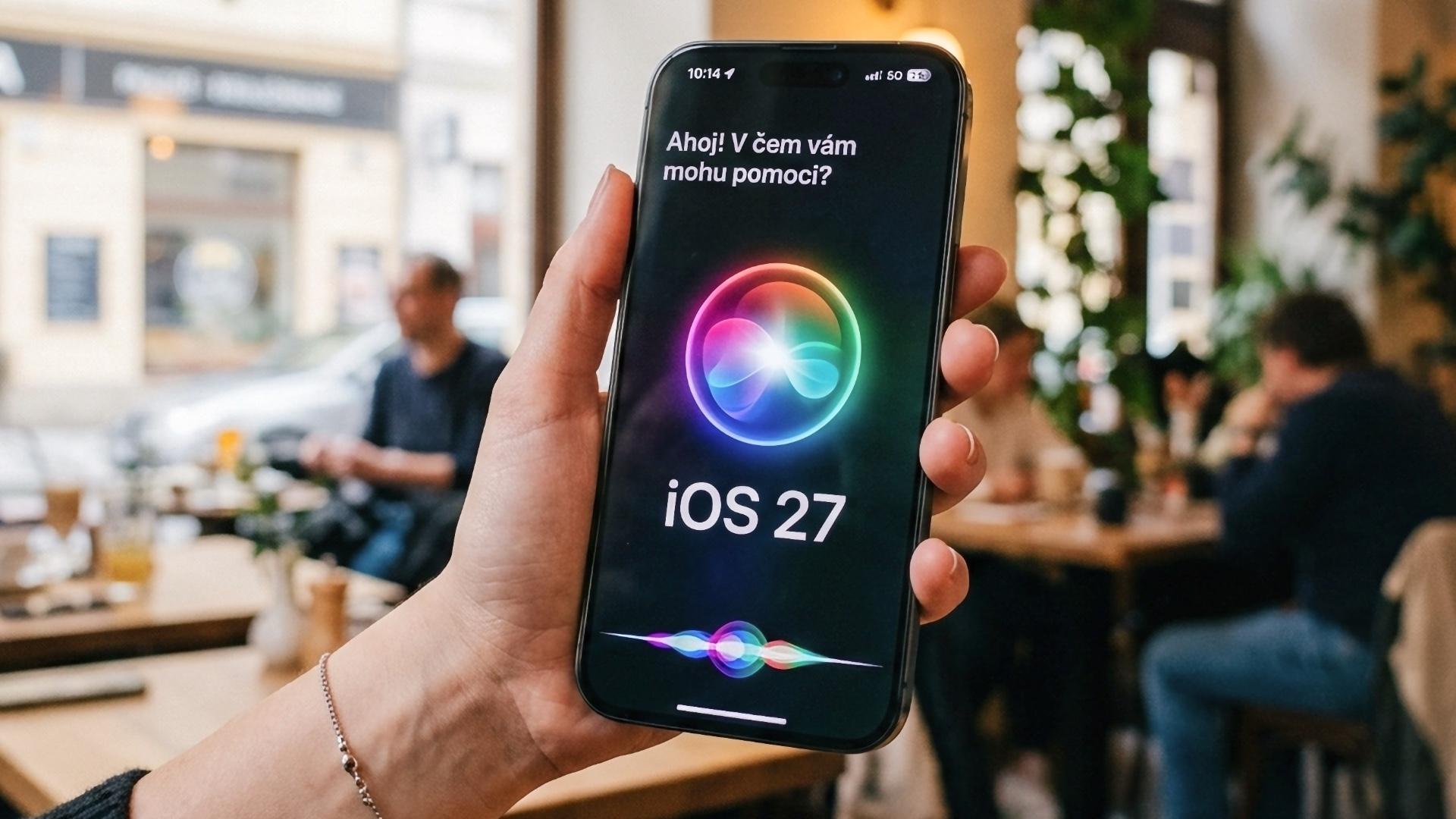 iOS 27 a nové rozhraní Siri