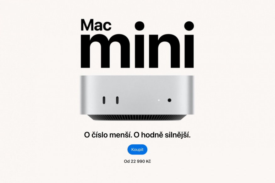 Nová cena Macu mini od května 2026 Nová cena Macu mini od května 2026