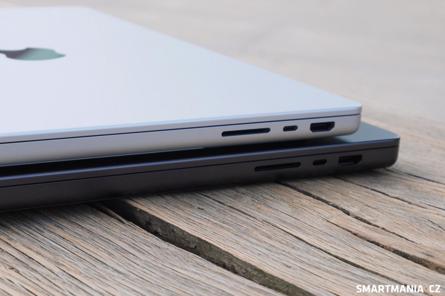 Slot pro SDXC, Thunderbolt a HDMI