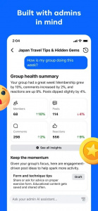 Screenshot z aplikace Meta Forum na App Store