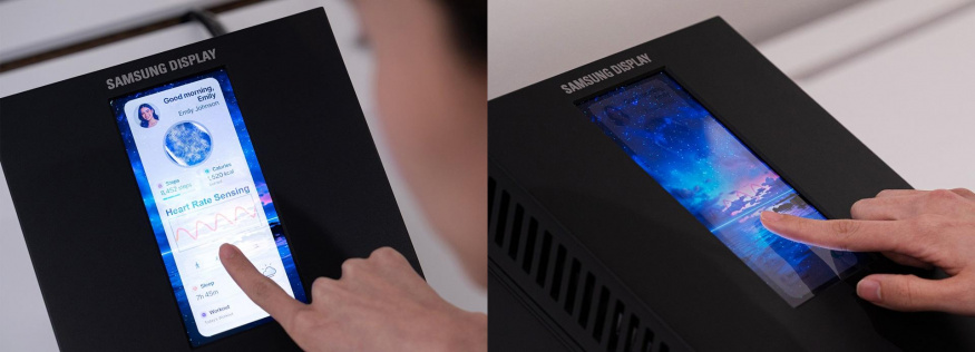 Samsung ukázal nové displeje Samsung ukázal nové displeje
