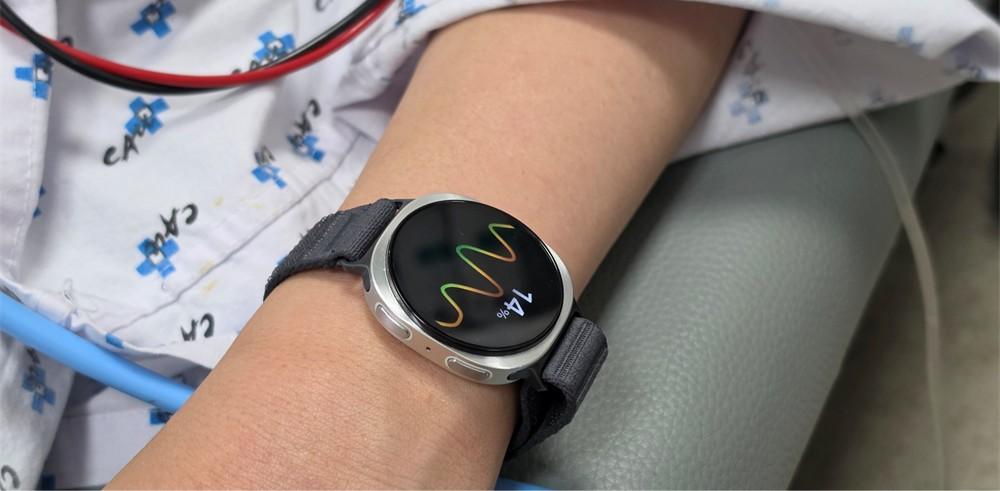 Chytré hodinky Samsung Galaxy Watch při detekci mdlob