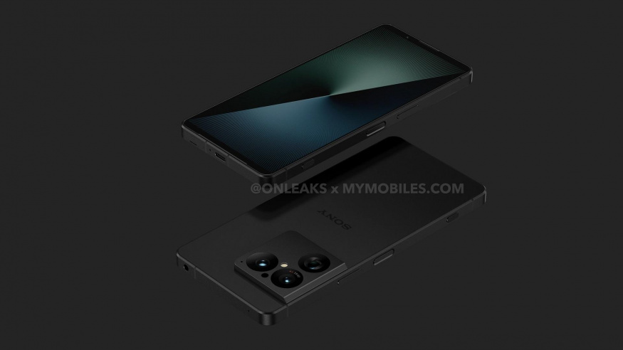 Sony Xperia 1 VIII na renderu